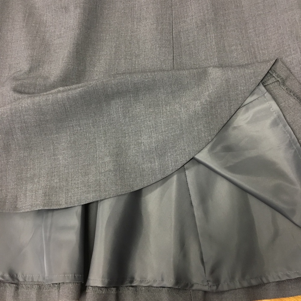 ✔️SOLD✔️NINE WEST NWT Grey Business Casual Skirt - Picture 7 of 8